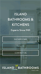 Mobile Screenshot of islandbathrooms.co.uk
